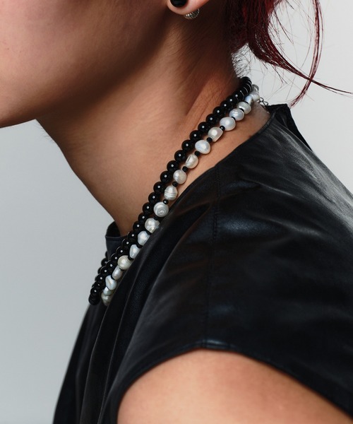 CompositePEARLNecklace/ コンポジット パールネックレス（ネックレス）｜whoseA（フーシー）