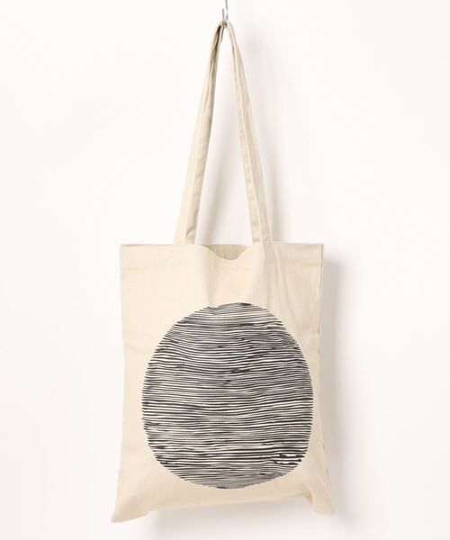 contra bo nepre（コントラ ボ ネプレ ）の「【contra bo nepre/コントラ ボ ネプレ】トートバッグ　decorer tote sun（トートバッグ・レディース・ホワイト・FREE）」の3枚目の写真