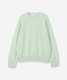 MORRIS & SONS カシミヤ ニットプルオーバー セーター グレー 美品 Morris & Sons（モリスアンドサンズ）の「MORRIS & SONS