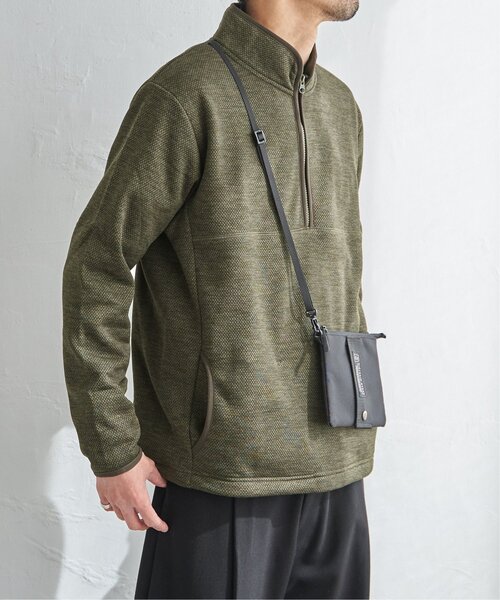 ikka(イッカ)の「ウールライクニットハーフジッププルオーバー(スウェット・メンズ・チャコールグレー/グレー/オリーブ/ネイビー・M/XL/L/S)」の15枚目の写真