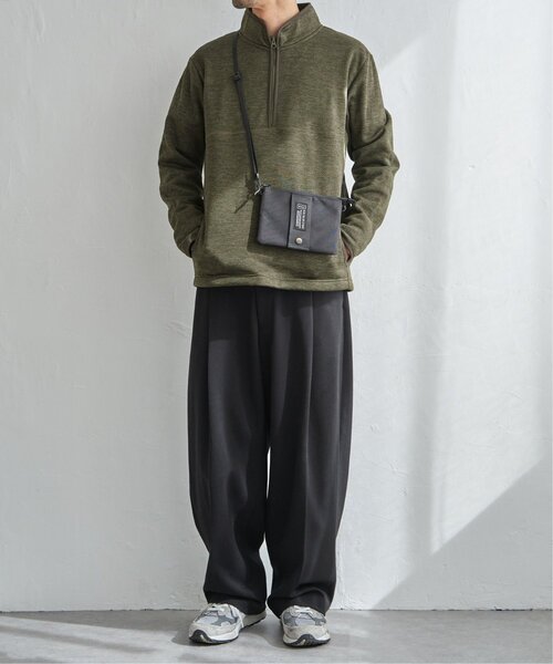 ikka(イッカ)の「ウールライクニットハーフジッププルオーバー(スウェット・メンズ・チャコールグレー/グレー/オリーブ/ネイビー・M/XL/L/S)」の17枚目の写真