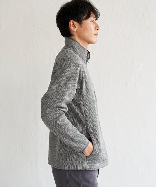 ikka(イッカ)の「ウールライクニットハーフジッププルオーバー(スウェット・メンズ・チャコールグレー/グレー/オリーブ/ネイビー・M/XL/L/S)」の22枚目の写真