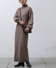 タートルニットワンピース