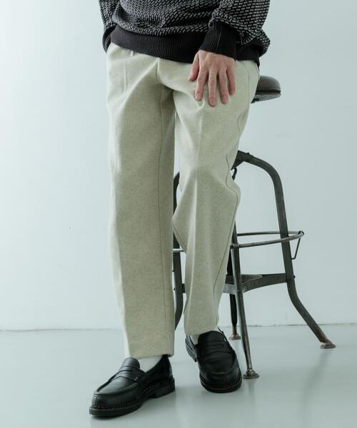 ITEMS URBANRESEARCH（アイテムズ アーバンリサーチ）の「高機能 ジャージーメルトン トラウザー（その他パンツ・メンズ・ブラック/チャコールグレー/ベージュ/ブラウン・MEDIUM/SMALL/LARGE）」の20枚目の写真