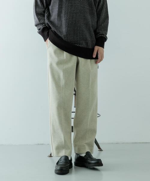 ITEMS URBANRESEARCH（アイテムズ アーバンリサーチ）の「高機能 ジャージーメルトン トラウザー（その他パンツ・メンズ・ブラック/チャコールグレー/ベージュ/ブラウン・MEDIUM/SMALL/LARGE）」の22枚目の写真