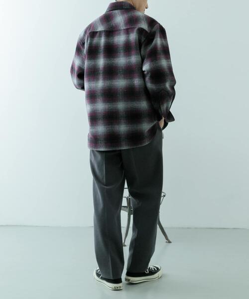 ITEMS URBANRESEARCH（アイテムズ アーバンリサーチ）の「高機能 ジャージーメルトン トラウザー（その他パンツ・メンズ・ブラック/チャコールグレー/ベージュ/ブラウン・MEDIUM/SMALL/LARGE）」の10枚目の写真