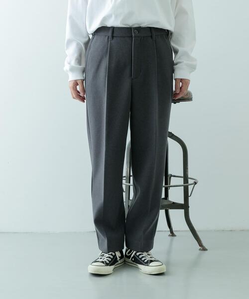 ITEMS URBANRESEARCH（アイテムズ アーバンリサーチ）の「高機能 ジャージーメルトン トラウザー（その他パンツ・メンズ・ブラック/チャコールグレー/ベージュ/ブラウン・MEDIUM/SMALL/LARGE）」の11枚目の写真