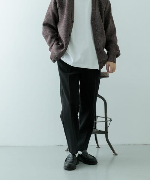 ITEMS URBANRESEARCH（アイテムズ アーバンリサーチ）の「高機能 ジャージーメルトン トラウザー（その他パンツ・メンズ・ブラック/チャコールグレー/ベージュ/ブラウン・MEDIUM/SMALL/LARGE）」の18枚目の写真