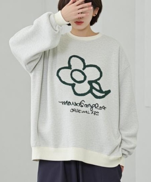 セール】2025AW MARK GONZALES/マークゴンザレス ジャガード刺繍ニット