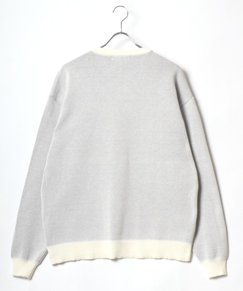 Mark Gonzales（マーク・ゴンザレス）の「2025AW MARK GONZALES/マークゴンザレス ジャガード刺繍ニット ハート/エンジェル/フラワー柄 レディース メンズ（ニット/セーター・レディース・ネイビー/ホワイト系その他/アイボリー/ブラック/ホワイト系その他2/ブラック系その他・M/L）」の8枚目の写真