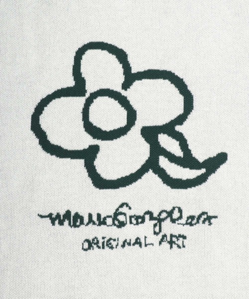 Mark Gonzales（マーク・ゴンザレス）の「2025AW MARK GONZALES/マークゴンザレス ジャガード刺繍ニット ハート/エンジェル/フラワー柄 レディース メンズ（ニット/セーター・レディース・ネイビー/ホワイト系その他/アイボリー/ブラック/ホワイト系その他2/ブラック系その他・M/L）」の16枚目の写真