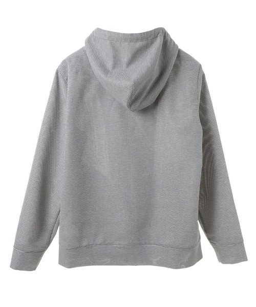 MEN'S BIGI（メンズビギ）の「カラミストレッチフードパーカー（パーカー・メンズ・ネイビー/ホワイト系その他・02/03/01）」の13枚目の写真