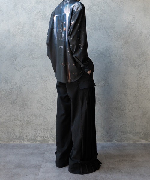 PHILTHEORY（フィルセオリー）の「Graphic shirts/グラフィックシャツ（シャツ/ブラウス・メンズ・ブルー/グレー/ブラック・3/2/1）」の20枚目の写真