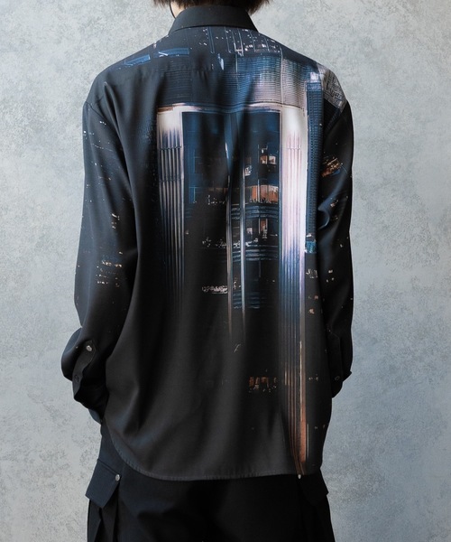 PHILTHEORY（フィルセオリー）の「Graphic shirts/グラフィックシャツ（シャツ/ブラウス・メンズ・ブルー/グレー/ブラック・3/2/1）」の18枚目の写真