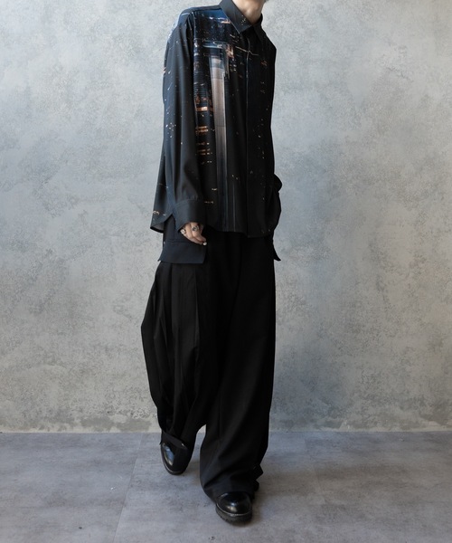 PHILTHEORY（フィルセオリー）の「Graphic shirts/グラフィックシャツ（シャツ/ブラウス・メンズ・ブルー/グレー/ブラック・3/2/1）」の22枚目の写真