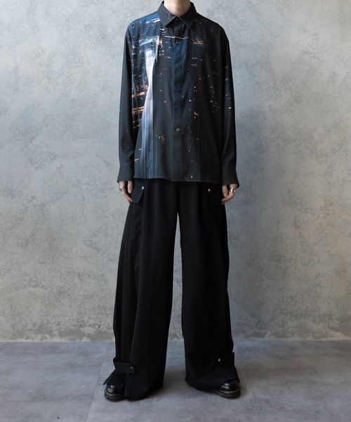 PHILTHEORY（フィルセオリー）の「Graphic shirts/グラフィックシャツ（シャツ/ブラウス・メンズ・ブルー/グレー/ブラック・3/2/1）」の19枚目の写真