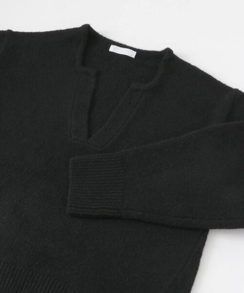 SENSE OF PLACE by URBAN RESEARCH（センスオブプレイスバイアーバンリサーチ）の「キーネックコクーンスリーブセーター（ニット/セーター・レディース・ブラック/ライトブルー/オフホワイト/グレー・ONE）」の19枚目の写真