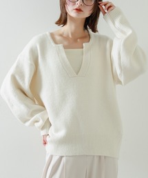 SENSE OF PLACE by URBAN RESEARCH | キーネックコクーンスリーブセーター(ニット/セーター)