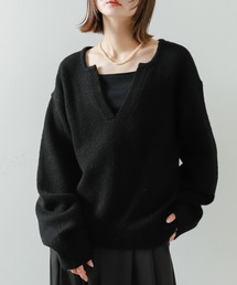 SENSE OF PLACE by URBAN RESEARCH | キーネックコクーンスリーブセーター(ニット/セーター)