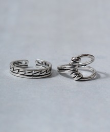 Diliraba（ディリラバ）の「Diliraba 2点セット サイズ調整可能 真鍮 指輪 リング ユニセックス DEUR09A（リング）」