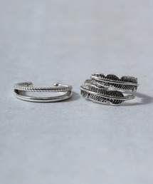 Diliraba（ディリラバ）の「Diliraba 2点セット サイズ調整可能 真鍮 指輪 リング ユニセックス DEUR09A（リング）」