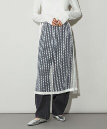CITEN | ＜CITEN＞レースレイヤードスカート(スカート)