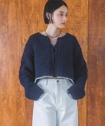 A part by | ハンドモールカーディガン(ニット/セーター)