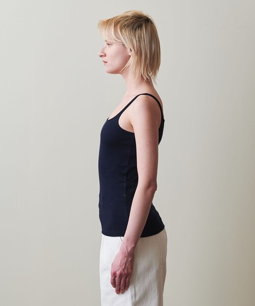 Steven Alan（スティーブンアラン）の「＜Steven Alan＞コットンフライス キャミソール（キャミソール・レディース・ピンク/ダークブラウン/ネイビー/ベージュ・FREE）」の10枚目の写真