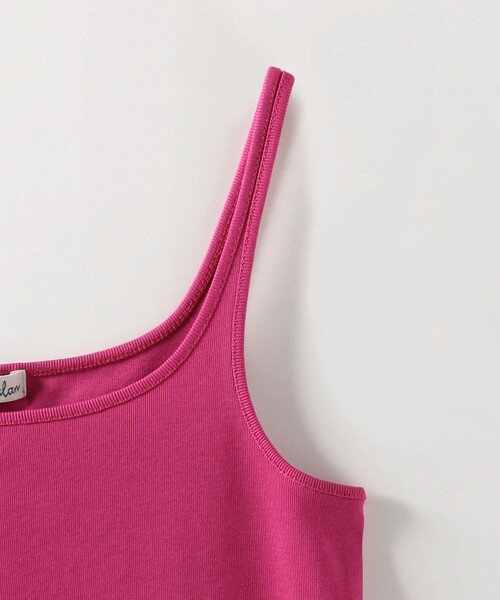 Steven Alan（スティーブンアラン）の「＜Steven Alan＞コットンフライス キャミソール（キャミソール・レディース・ピンク/ダークブラウン/ネイビー/ベージュ・FREE）」の15枚目の写真