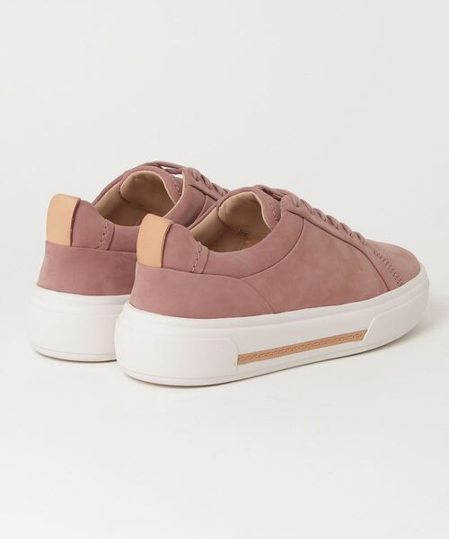 Clarks(クラークス)の「Hollyhock Walk / ホリーホックウォーク(モーブレザーヌバック)(スニーカー・レディース・ピンク・UK3/UK3.5/UK4/UK4.5/UK5/UK5.5/UK6)」の2枚目の写真