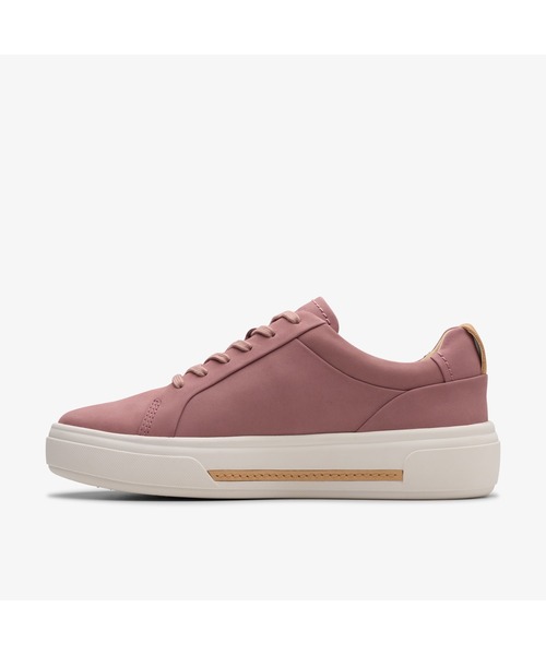 Clarks(クラークス)の「Hollyhock Walk / ホリーホックウォーク(モーブレザーヌバック)(スニーカー・レディース・ピンク・UK3/UK3.5/UK4/UK4.5/UK5/UK5.5/UK6)」の4枚目の写真