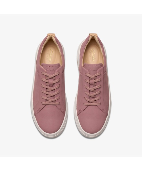Clarks(クラークス)の「Hollyhock Walk / ホリーホックウォーク(モーブレザーヌバック)(スニーカー・レディース・ピンク・UK3/UK3.5/UK4/UK4.5/UK5/UK5.5/UK6)」の8枚目の写真