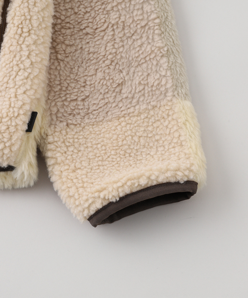 is-ness(イズネス)の「【is-ness × Y(dot) BY NORDISK(yeti)】FLEECE JACKET(ブルゾン・メンズ・チョコ・MEDIUM)」の4枚目の写真