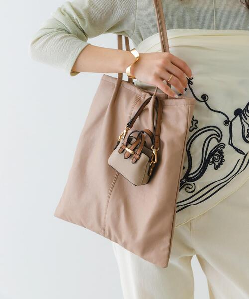 RODE SKO（ロデスコ）の「チェーンショルダーナノバッグ（ショルダーバッグ・レディース・ブラック/アイボリー/ベージュ系その他・ONE）」の18枚目の写真