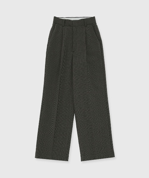 JOSE MOON(ジョゼムーン)の「INTERPOSE STRAIGHT PANTS/インターポーズストレートパンツ(スラックス・レディース・グレー/チャコールグレー・36/38)」の11枚目の写真
