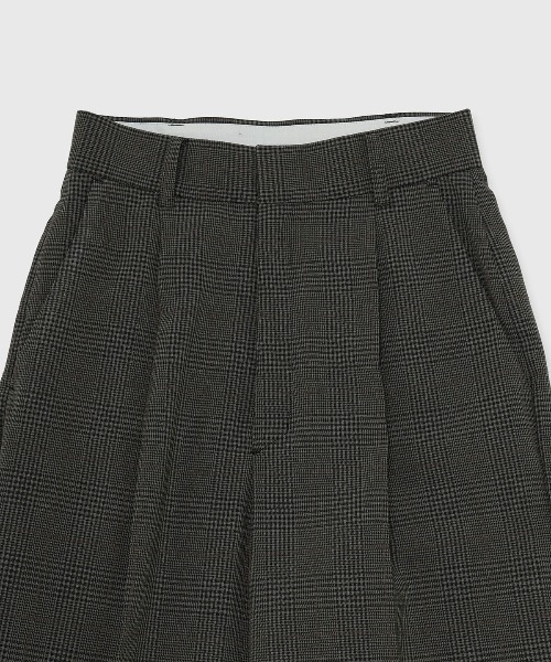 JOSE MOON(ジョゼムーン)の「INTERPOSE STRAIGHT PANTS/インターポーズストレートパンツ(スラックス・レディース・グレー/チャコールグレー・36/38)」の13枚目の写真