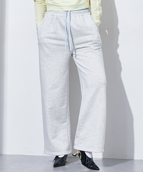TTOL（トール）の「ダブルウエストスウェットパンツ（その他パンツ・レディース・オートミール/チャコール・M～Ｌ）」の18枚目の写真