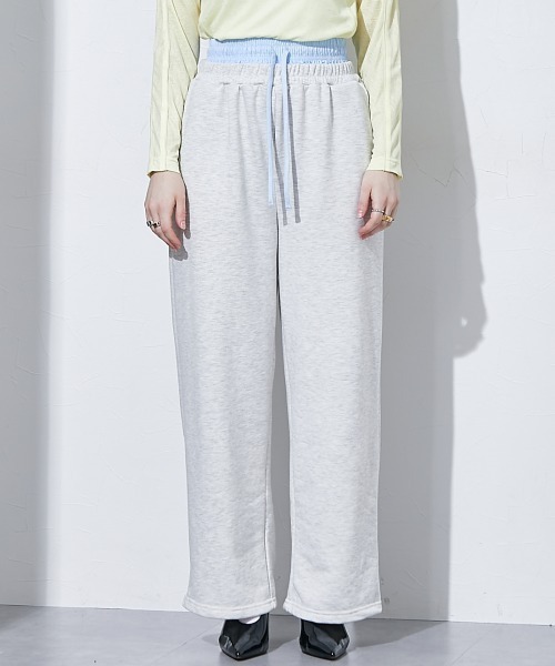 TTOL（トール）の「ダブルウエストスウェットパンツ（その他パンツ・レディース・オートミール/チャコール・M～Ｌ）」の19枚目の写真