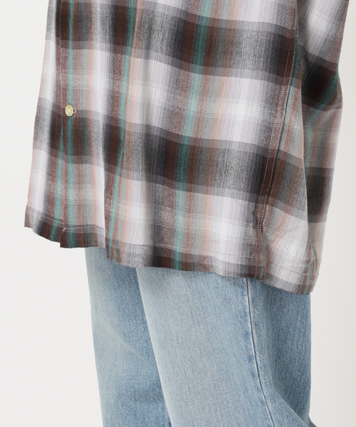セール】TOWNCRAFT 別注 60S ombre check シャツ（シャツ