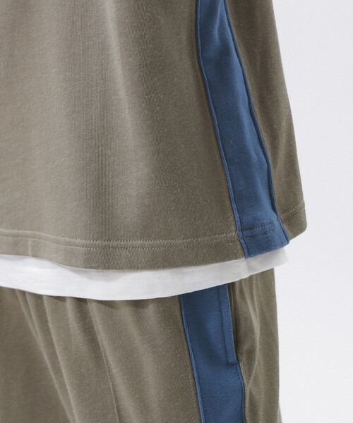 BEAMS BOY（ビームスボーイ）の「レース アップ タンクトップ（タンクトップ・レディース・ネイビー/グレー・ONE SIZE）」の12枚目の写真