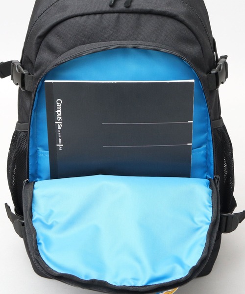 UCLA 大容量 メッシュポケット 2層式 ラウンドバックパック ジョー