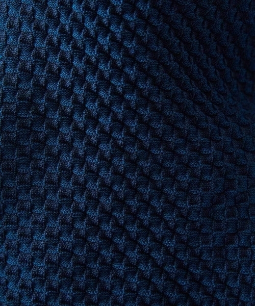 MICHEL KLEIN HOMME (ミッシェルクランオム)の「【セットアップ】ニットZIPアップパーカー(パーカー・メンズ・ブラック/ブルー・MEDIUM/LARGE/X-LARGE)」の20枚目の写真