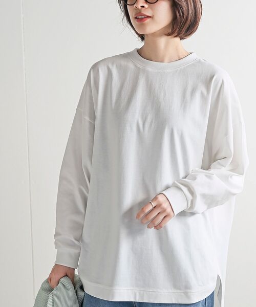 rps(アールピーエス)の「BACKヘンリーロンT(Tシャツ/カットソー・レディース・ブラック/オフホワイト/その他/アイボリー・フリー)」の18枚目の写真
