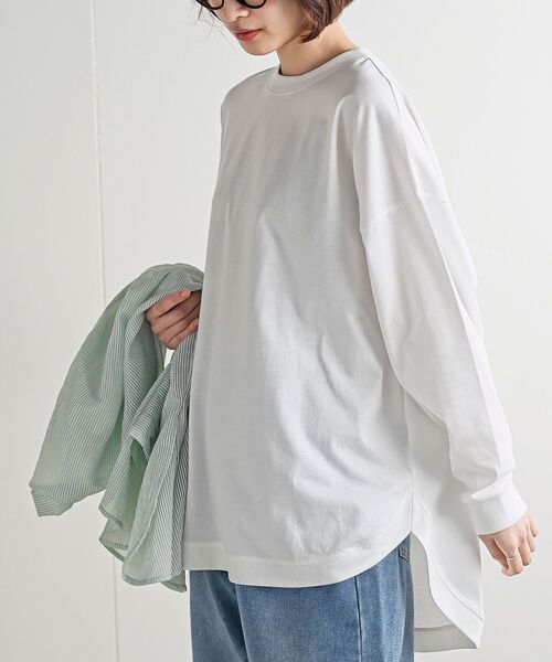 rps(アールピーエス)の「BACKヘンリーロンT(Tシャツ/カットソー・レディース・ブラック/オフホワイト/その他/アイボリー・フリー)」の19枚目の写真