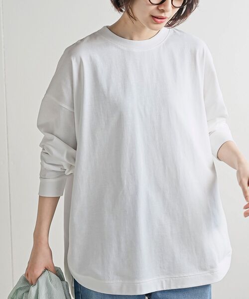 rps(アールピーエス)の「BACKヘンリーロンT(Tシャツ/カットソー・レディース・ブラック/オフホワイト/その他/アイボリー・フリー)」の21枚目の写真