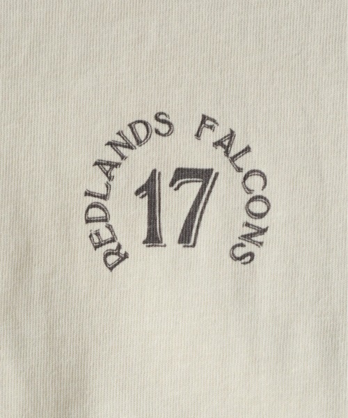 NOMBRE IMPAIR（ノンブルアンペール）の「ラインリブ綿天竺　フットボールTEE（Tシャツ/カットソー・レディース・ライトグレー/カーキ・FREE）」の5枚目の写真