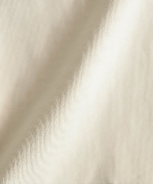 NOMBRE IMPAIR（ノンブルアンペール）の「ラインリブ綿天竺　フットボールTEE（Tシャツ/カットソー・レディース・ライトグレー/カーキ・FREE）」の3枚目の写真