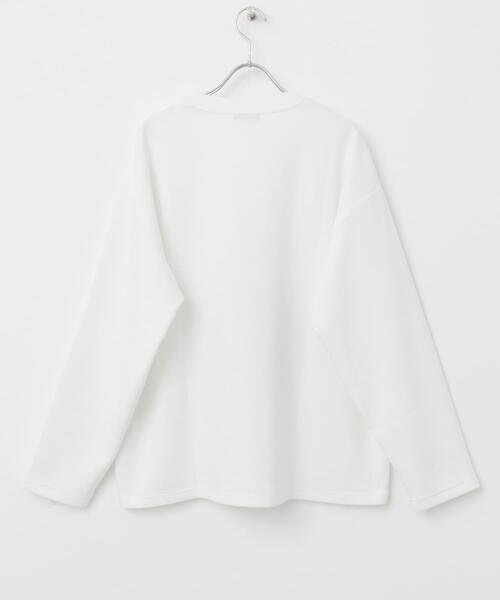 ITEMS URBANRESEARCH(アイテムズ アーバンリサーチ)の「Art Graphic ポンチカットソー Dewy(Tシャツ/カットソー・メンズ・ブラック/ホワイト・MEDIUM/LARGE)」の12枚目の写真
