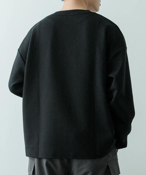 ITEMS URBANRESEARCH(アイテムズ アーバンリサーチ)の「Art Graphic ポンチカットソー Dewy(Tシャツ/カットソー・メンズ・ブラック/ホワイト・MEDIUM/LARGE)」の18枚目の写真