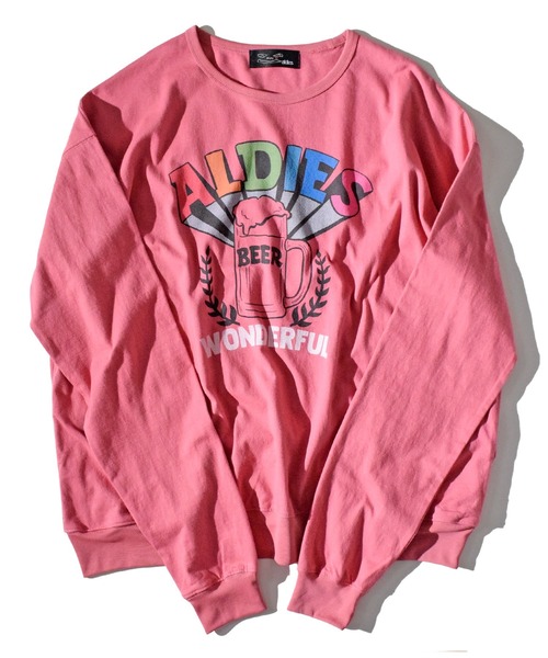 ALDIES（アールディーズ）の「Wonderful Beer Cut / ワンダフルビアーカット（Tシャツ/カットソー・メンズ・マルチ/グレー/レッド・FREE）」の17枚目の写真